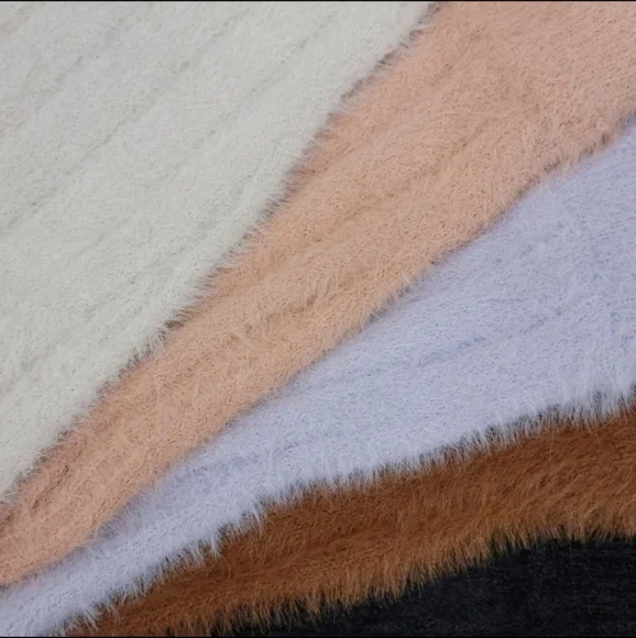 🆕️ Hazelnut Fuzzy Sweater Skirt - Picture 3 of 5